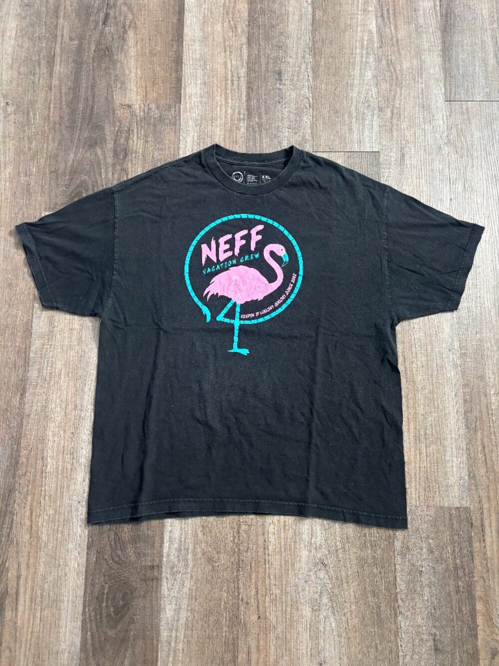 Neff Flamingo Graphic Tee Shirt
